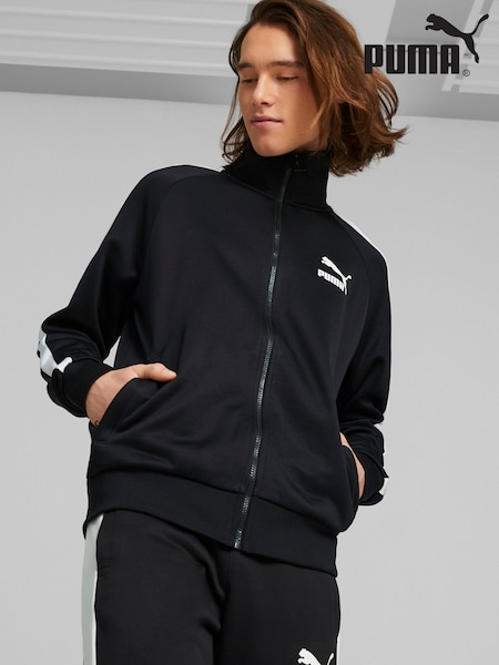 Puma Black Iconic T7 Mens Track Jacket (Q99504) | €46