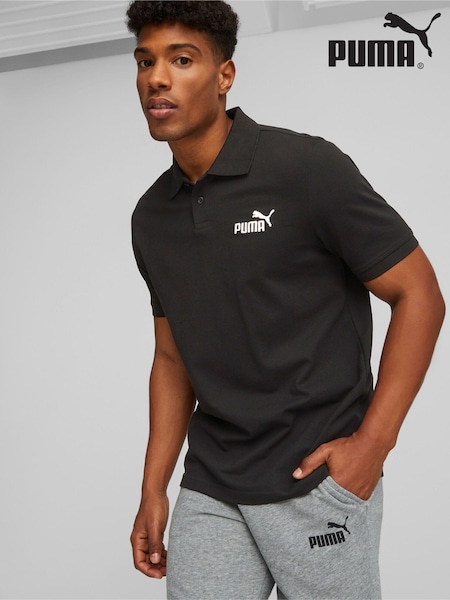 Puma Black Essentials Pique Mens Polo Shirt (Q99519) | €40