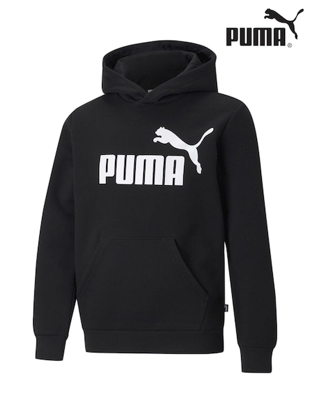 Puma Black Youth Essentials Big Logo Hoodie (Q99521) | AED102