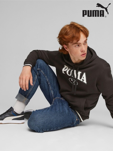 Puma Black Squad Mens Hoodie (Q99549) | €73