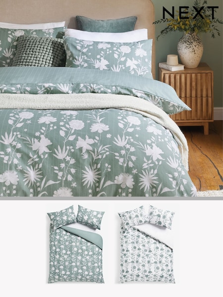 2 Pack Reversible Duvet Cover and Pillowcase Set (Q99553) | €30 - €66