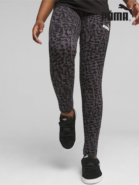 Puma Black ESS+ ANIMAL Youth Leggings (Q99558) | €34