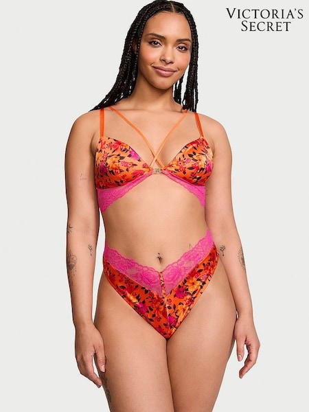 Victoria's Secret Island Vibes Orange Tropical Print Bodysuit (Q99620) | €39