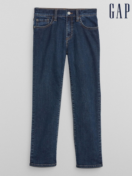 Gap Blue Straight Fit Stretch Jeans (5-13yrs) (Q99741) | €22.50