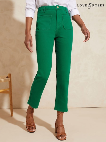 Love & Roses Slim Crop Jeans (Q99759) | €21