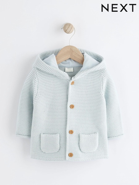 Vaalea Sininen - Baby Knitted Cardigan (0mths-2yrs) (Q99769) | €13 - €15
