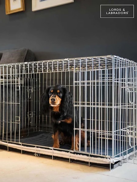 Lords and Labradors Blue Essentials Twill Dog Crate Mat (Q99895) | €37 - €61