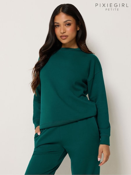 Green - Pixiegirl Petite Sweatshirt
