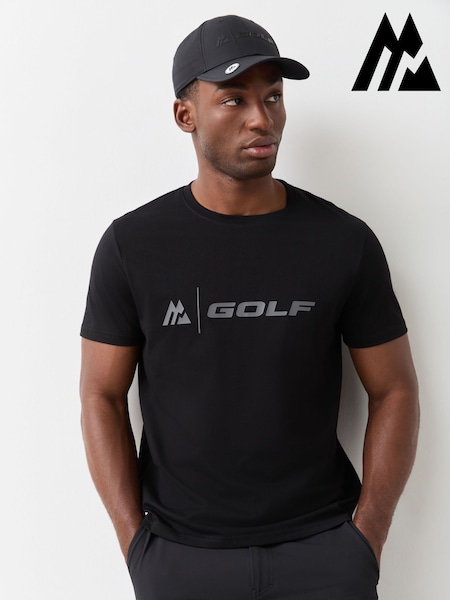 Black - Regular Montirex Golf T-shirt