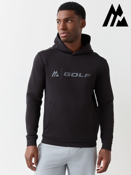 Black - Regular Montirex Golf Hoodie