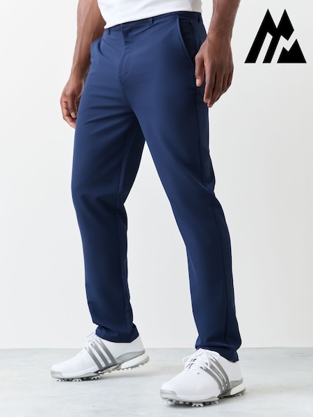 Blue - Regular Montirex Golf Trousers