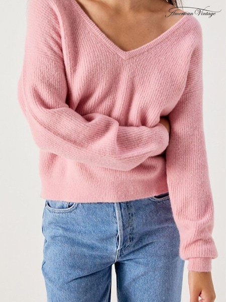 Rosa - American Vintage Damsville V-neck Jumper