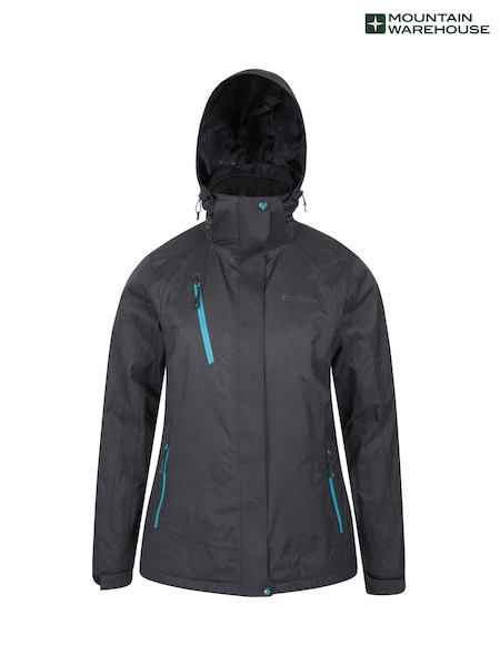 Mountain Warehouse Black Bracken Extreme Womens 3 In 1 Waterproof Jacket (R04919) | €122