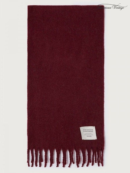 Red - American Vintage Zinaco Scarf