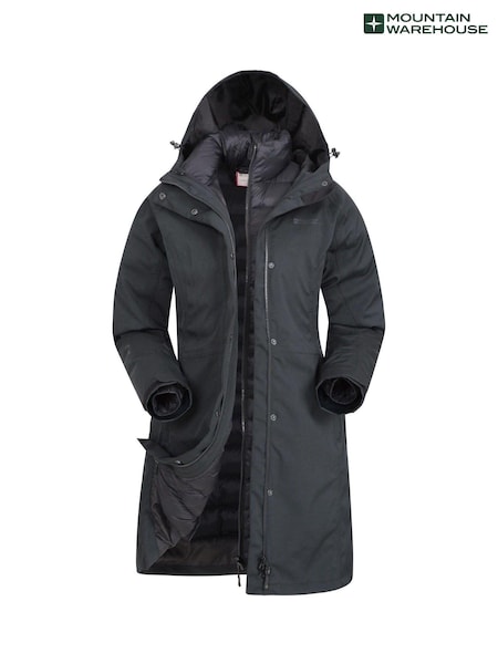 Negru - Mountain Warehouse Alaskan Femei 3 în 1 (R05951) | 731 LEI