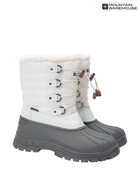 Mountain Warehouse White Whistler Womens Snow Walking Boots (R06150) | AED134