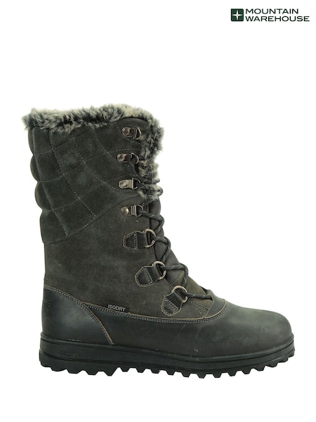 Mountain Warehouse Grey Vostock Womens Snow Walking Boots (R06176) | AED466