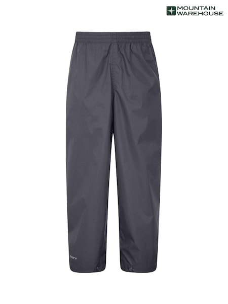 Mountain Warehouse Grey Pakka Kids Waterproof Over Trousers (R06369) | €14.50