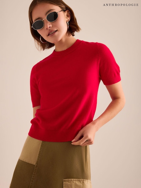 Sarkans - Anthropologie Georgie Stripe Knit Top