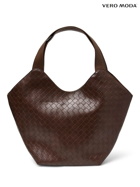 Brown - Vero Moda Braided Bag