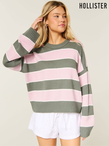 Pink - Hollister Easy Throw On Jumper