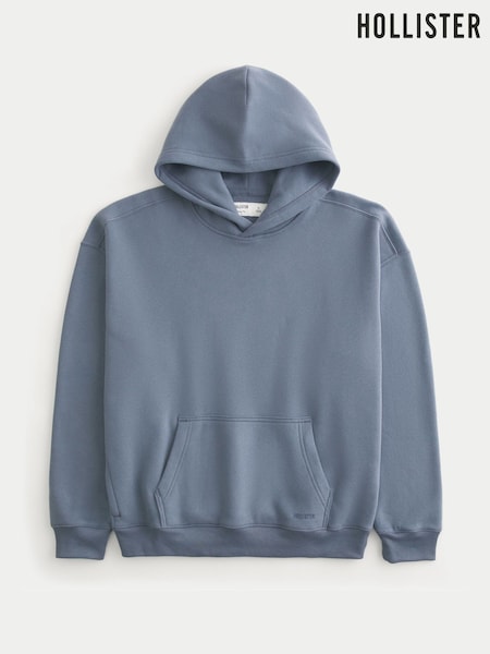 Asul - Regular Hollister Boxy Hoodie