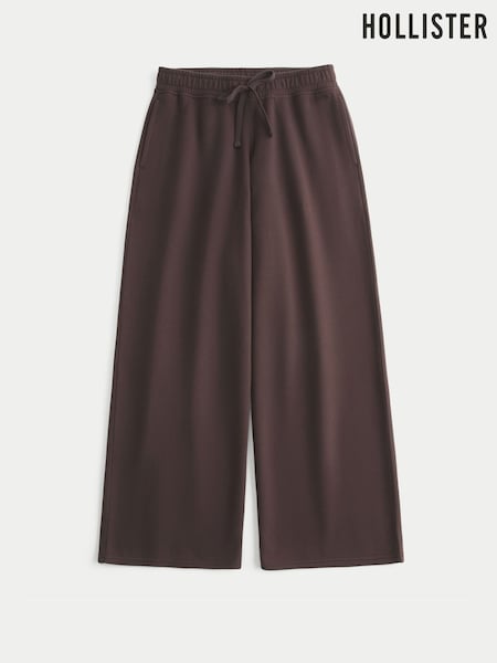 Chocolate Brown - Hollister Low Rise Baggy Joggers