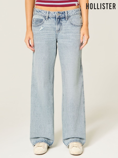 Blue - Hollister Baggy Jeans