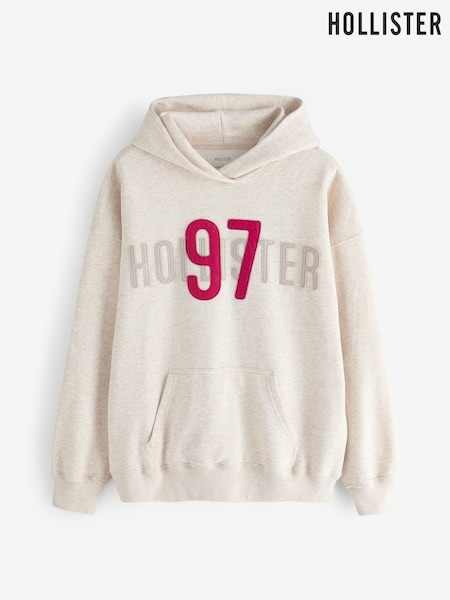 Grey - Hollister Graphic Sweat Top