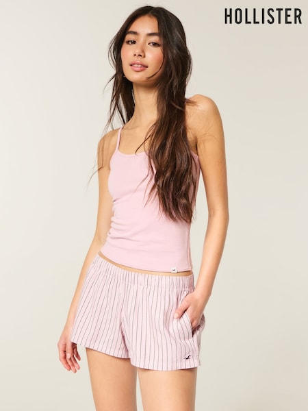 Pink - Hollister Mini Boxer Pyjama Shorts