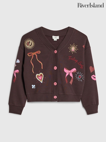 ブラウン - River Island Icon Cardigan