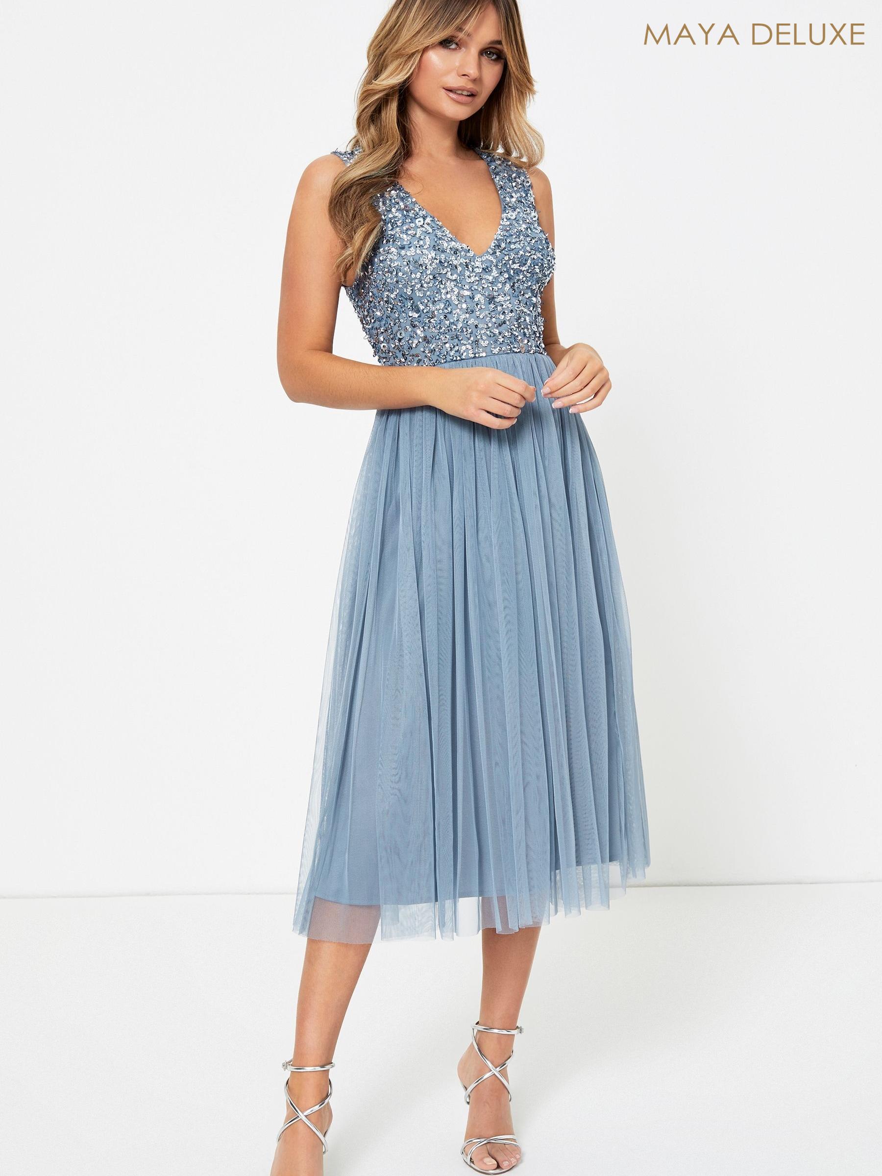 Women s Maya Midi Sequin Dresses Next Luxembourg