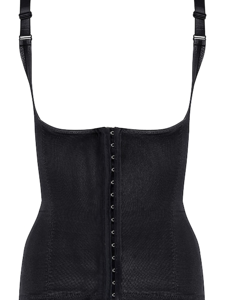 Pour Moi Lingerie Black Hourglass Shapewear Firm Tummy Control Back Smoothing Waist Cincher (R33663) | €15.50