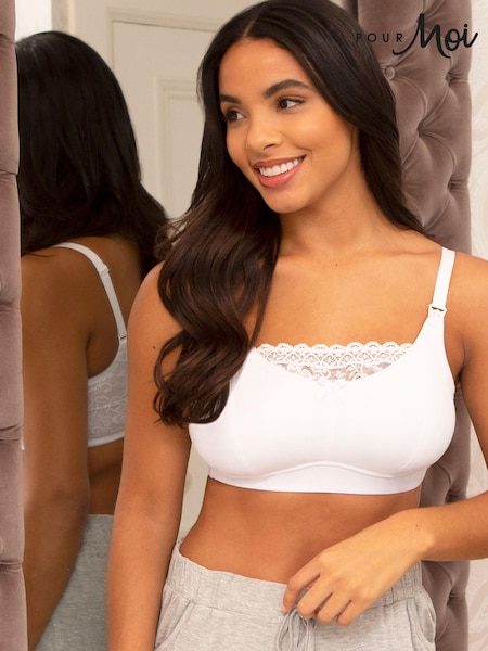 Белый - Pour Moi Rebel Longline Multiway Strapless Bra (R34628) | €14