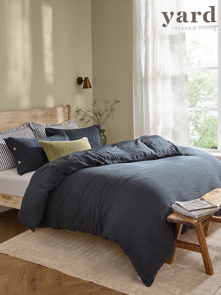 Yard Lark Muslin Duvet Cover Set