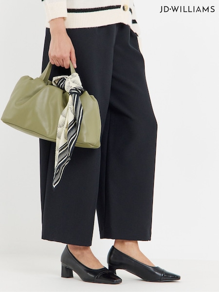 Schwarz - Jd Williams Flared Block Heel Shoes