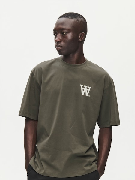 Verde - Regular Double A By Wood Wood Wwliam T-shirt