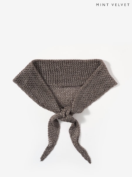 Marrón - Mint Velvet Neck Scarf