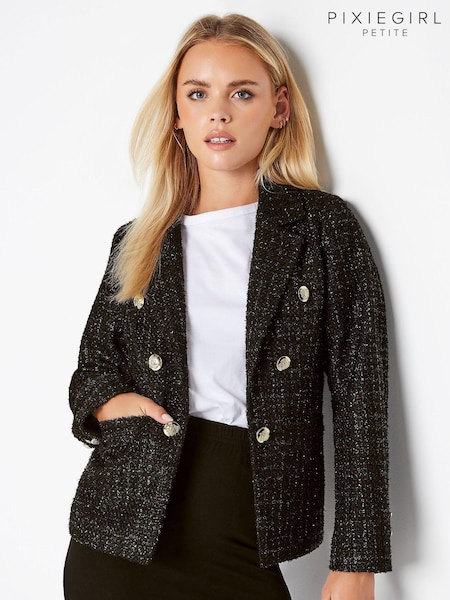 PixieGirl Petite Sparkle Boucle Blazer (R56889) | €31