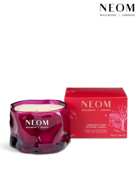 Neom Christmas Wish 3 Wick Candle 420g