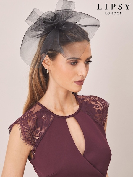 Черный - Lipsy Rose Fascinator Headband (R73730) | €18