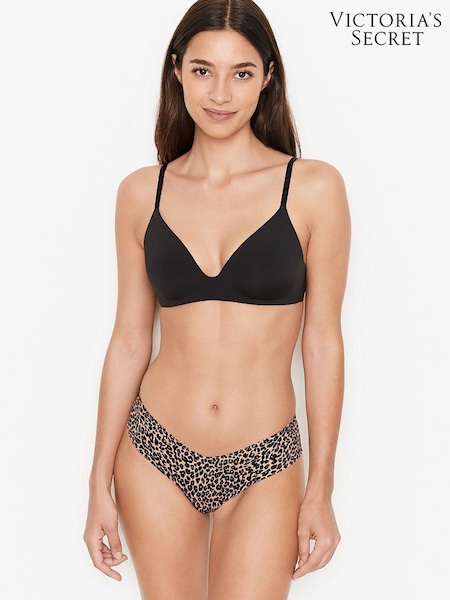 Victoria's Secret Sweet Praline Cheetah Brown Smooth No Show Cheeky Knickers (R73871) | €4