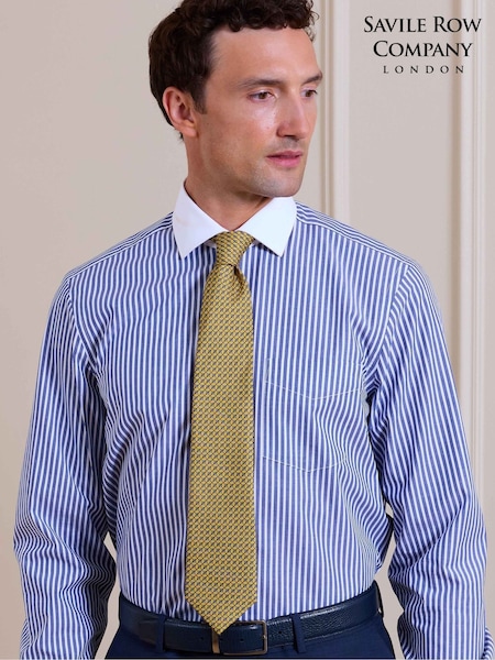 Yellow - Regular Savile Row Company Chain Link Silk Tie
