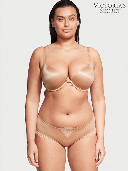 Victoria's Secret Sweet Praline Nude Smooth Plunge Push Up Bra (R75709) | €20.50
