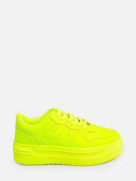Yours Curve Yellow Extra-Wide Fit Super Chunky Trainer (R79154) | €19