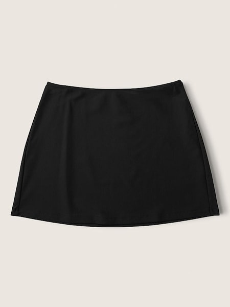 Victoria's Secret PINK Black High Waist Swim Mini Skirt (R80710) | €22.50