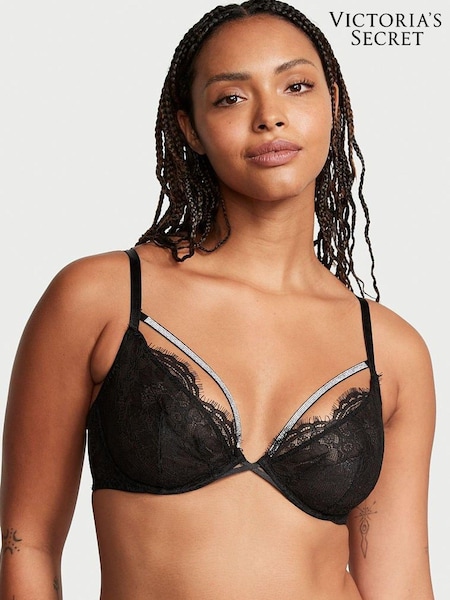 Victoria's Secret Black Shine Lowcut Demi Bra (R83634) | €26