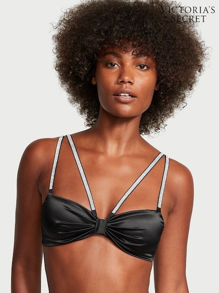 Victoria's Secret Black Shine Bow Bralette (R83672) | €15