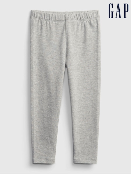 Gap Grey Full Length Basic Cotton Leggings (6mths-5yrs) (R92669) | €14