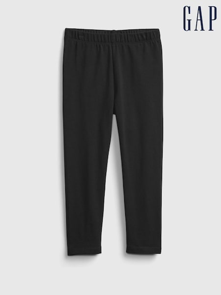 Gap Black Full Length Basic Cotton Leggings (6mths-5yrs) (R92980) | €14